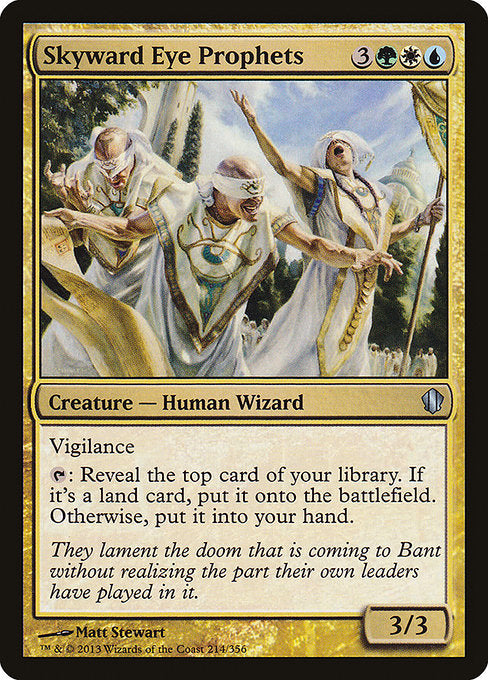 Skyward Eye Prophets (214) [Commander 2013]