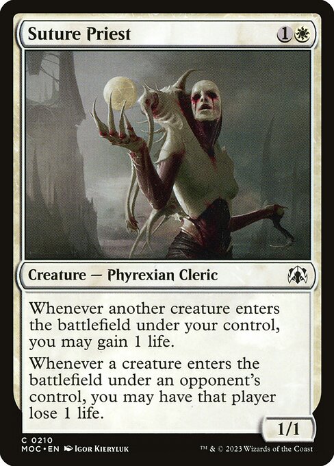 Suture Priest (210) [March of the Machine Commander]
