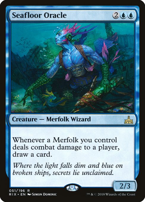 Seafloor Oracle (51) [Rivals of Ixalan]