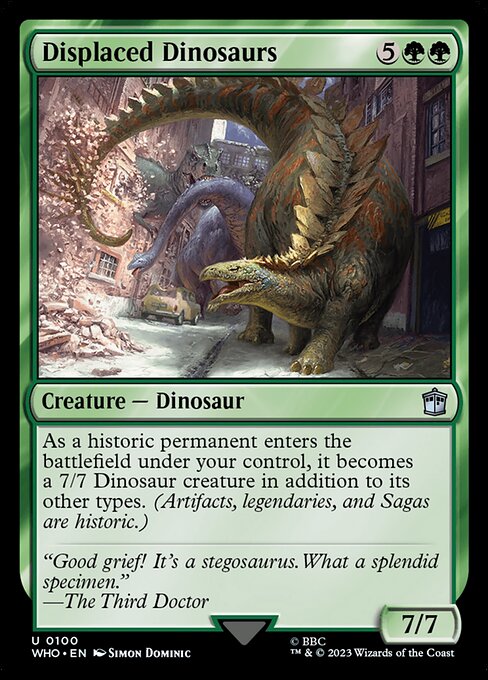Displaced Dinosaurs (100) [Doctor Who]