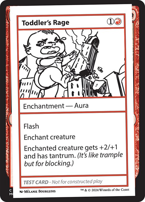 Toddler's Rage (999-TR) [Mystery Booster 2]