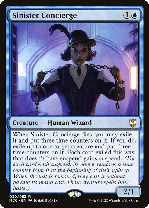 Sinister Concierge (30) [New Capenna Commander]