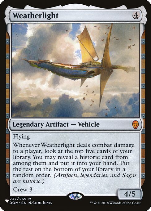 Weatherlight (DOM-237) [The List]