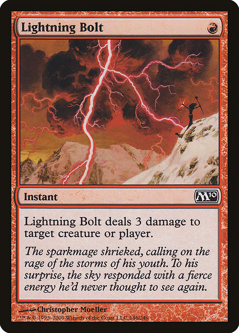 Lightning Bolt (146) [Magic 2010]