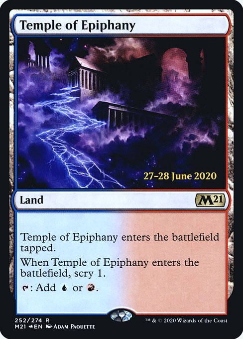 Temple of Epiphany (252s) [Core Set 2021 Promos]