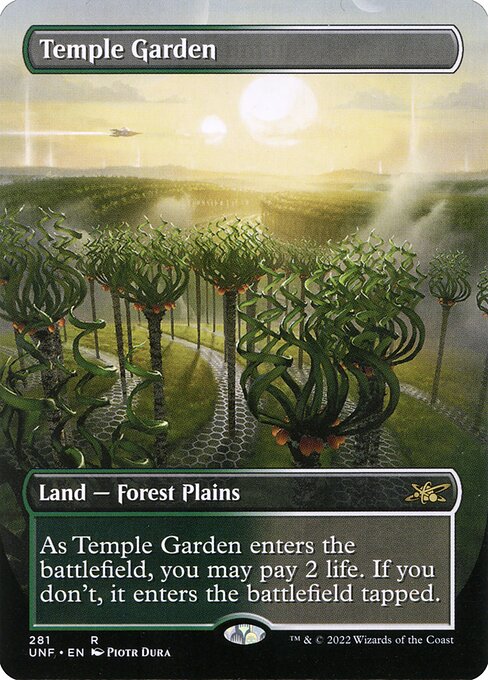 Temple Garden (281) [Unfinity] [Borderless]
