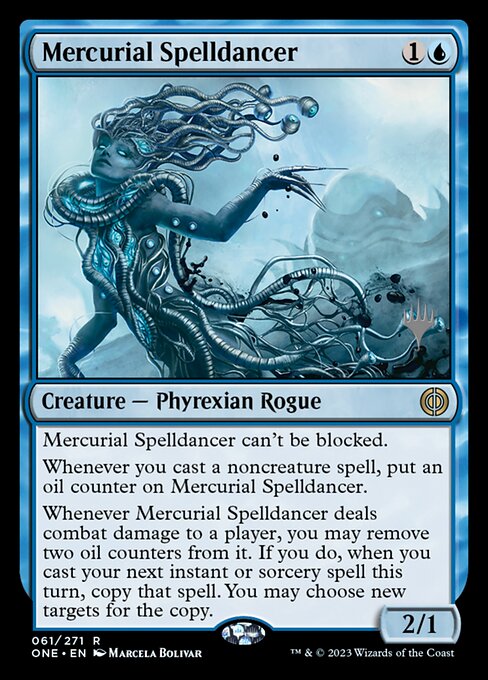 Mercurial Spelldancer (61p) [Phyrexia: All Will Be One Promos]