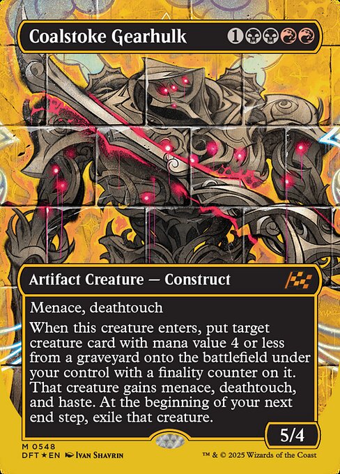 Coalstoke Gearhulk (548) [Aetherdrift]