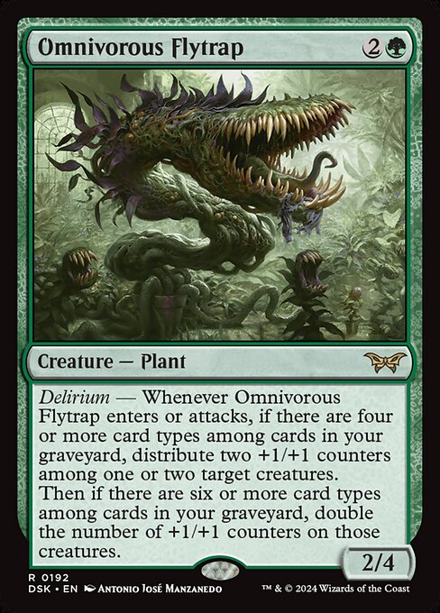 Omnivorous Flytrap (192) [Duskmourn: House of Horror]