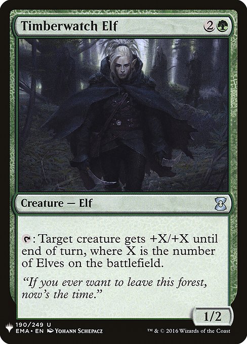 Timberwatch Elf (EMA-190) [The List]