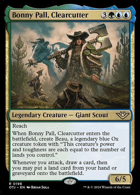Bonny Pall, Clearcutter (196) [Outlaws of Thunder Junction]