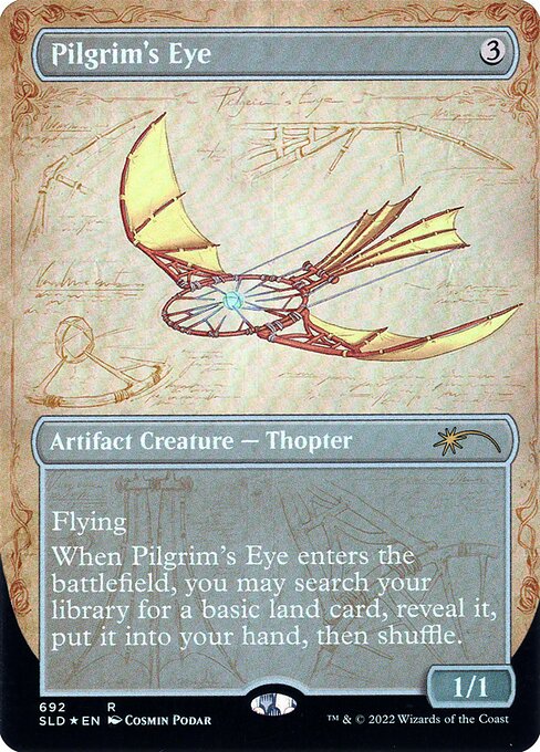 Pilgrim's Eye (692) [Secret Lair Drop] [Borderless]