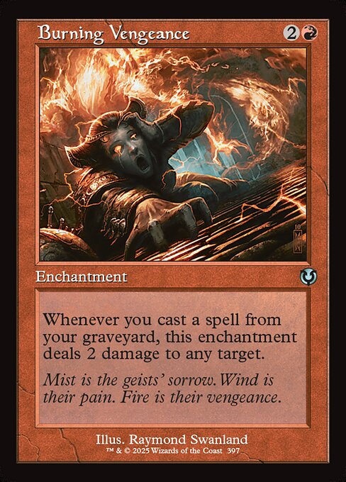 Burning Vengeance (397) [Innistrad Remastered]