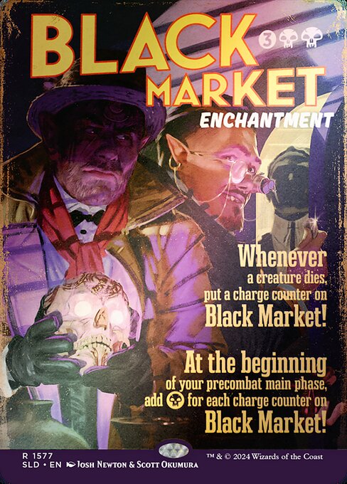 Black Market (1577★) [Secret Lair Drop] [Borderless]