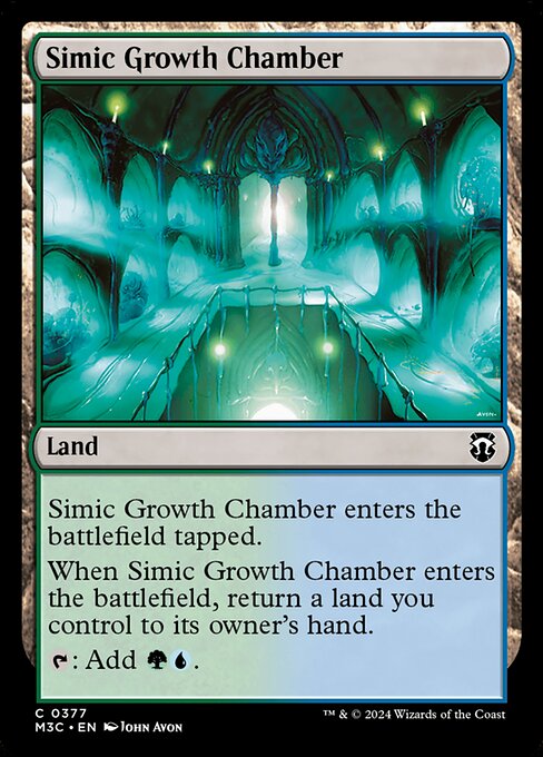Simic Growth Chamber (377) [Modern Horizons 3 Commander]