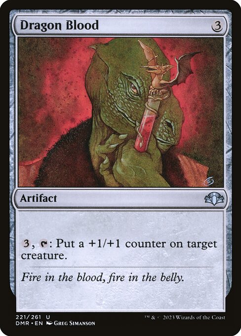 Dragon Blood (221) [Dominaria Remastered]