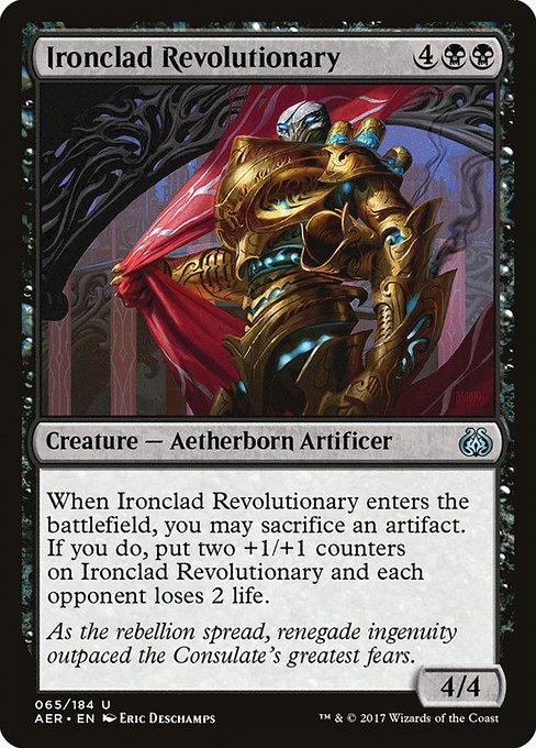 Ironclad Revolutionary (65) [Aether Revolt]
