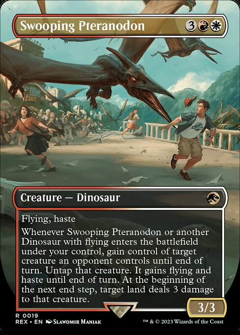 Swooping Pteranodon (19) [Jurassic World Collection] [Borderless]