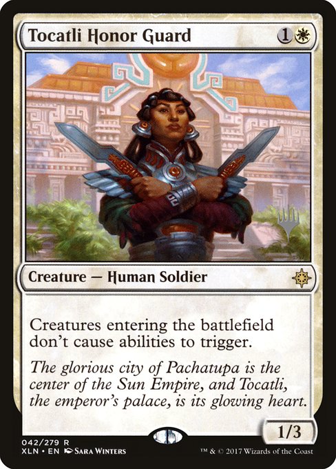 Tocatli Honor Guard (42p) [Ixalan Promos]
