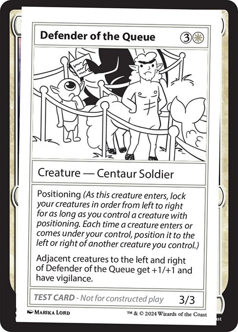 Defender of the Queue (999-DOTQ) [Mystery Booster 2]
