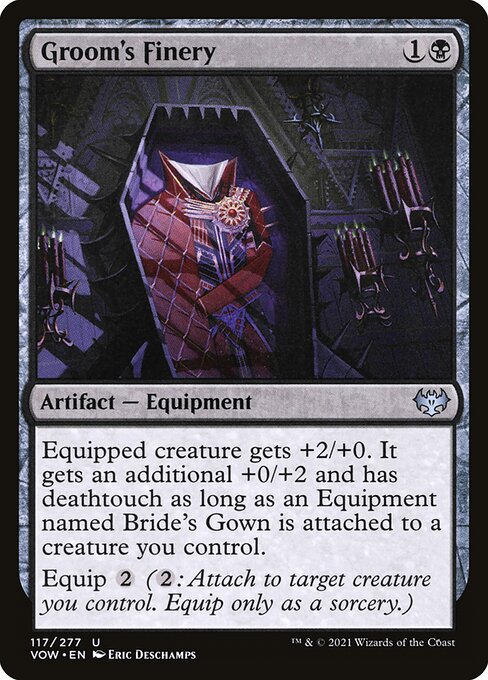Groom's Finery (117) [Innistrad: Crimson Vow]