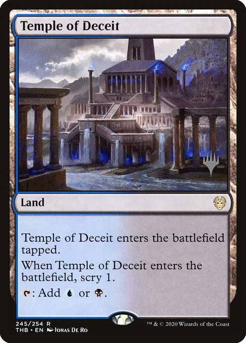 Temple of Deceit (245p) [Theros Beyond Death Promos]