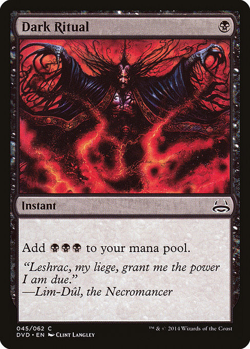 Dark Ritual (45) [Duel Decks Anthology: Divine vs. Demonic]