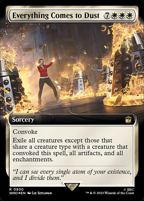 Everything Comes to Dust (930) [Doctor Who] [Extended Art]