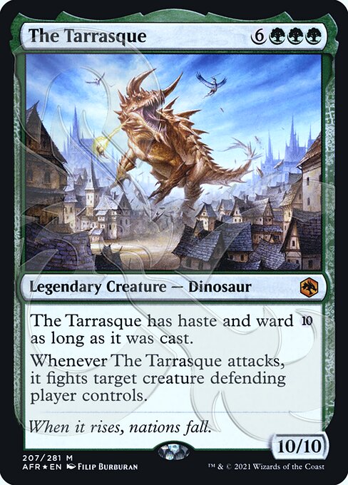 The Tarrasque (207a) [Adventures in the Forgotten Realms Promos]