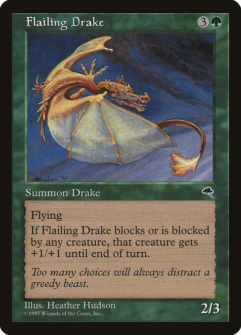 Flailing Drake (227) [Tempest]