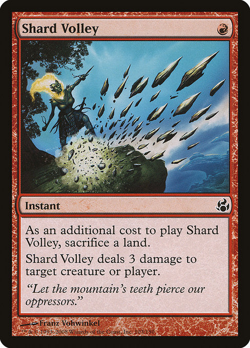 Shard Volley (103) [Morningtide]