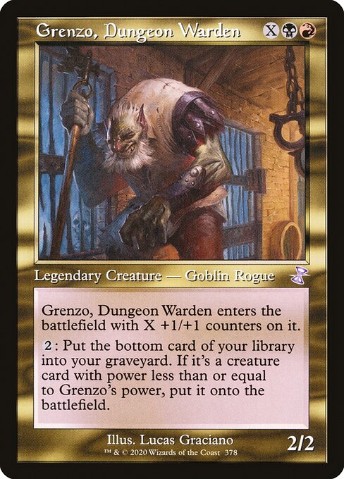 Grenzo, Dungeon Warden (378) [Time Spiral Remastered]