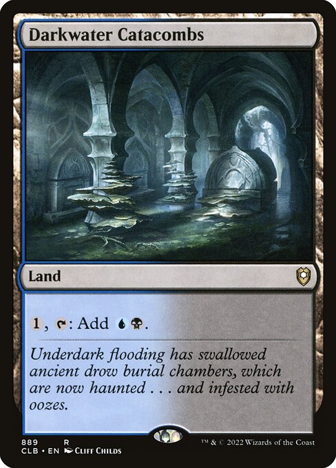 Darkwater Catacombs (889) [Commander Legends: Battle for Baldur's Gate]
