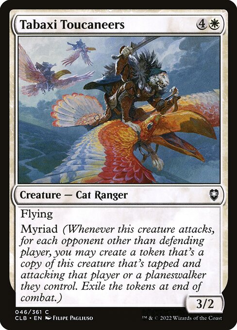 Tabaxi Toucaneers (46) [Commander Legends: Battle for Baldur's Gate]