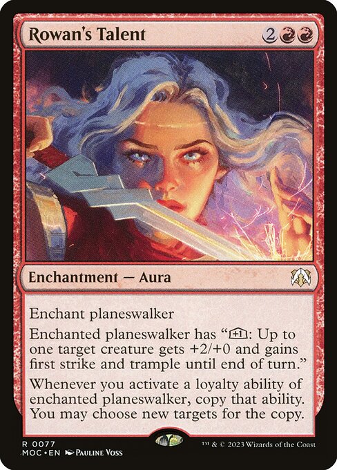 Rowan's Talent (77) [March of the Machine Commander]
