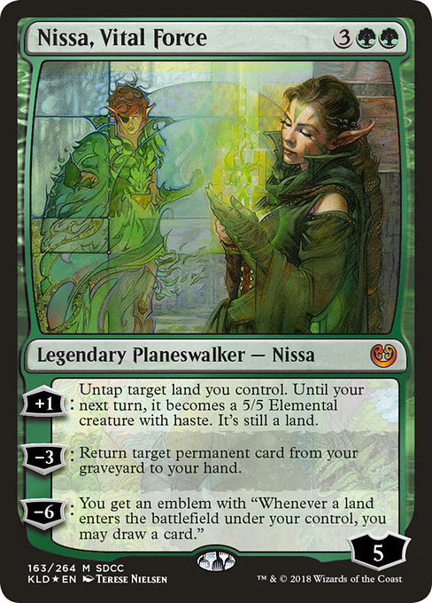 Nissa, Vital Force (163) [San Diego Comic-Con 2018]