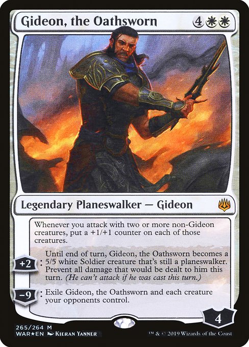 Gideon, the Oathsworn (265) [War of the Spark]