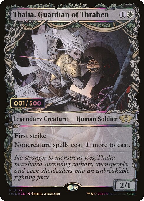 Thalia, Guardian of Thraben (137z) [Multiverse Legends] [Showcase]