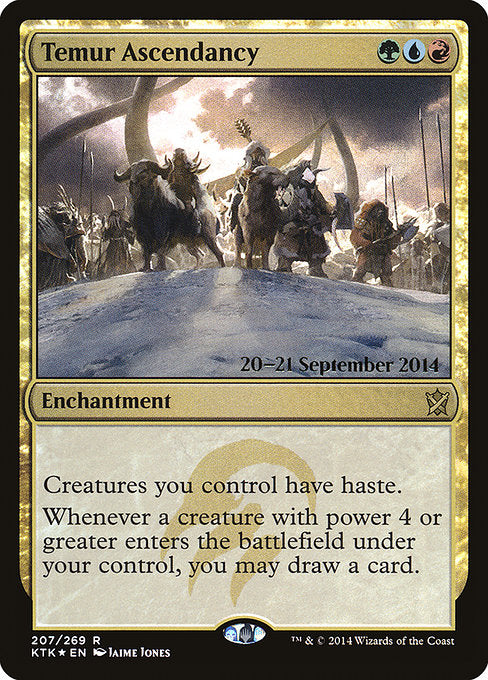 Temur Ascendancy (207s) [Khans of Tarkir Promos]