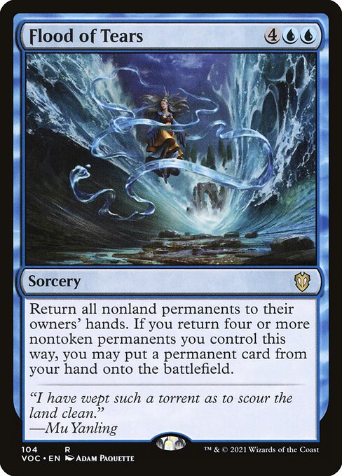 Flood of Tears (104) [Crimson Vow Commander]