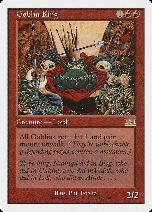 Goblin King (185) [Classic Sixth Edition]