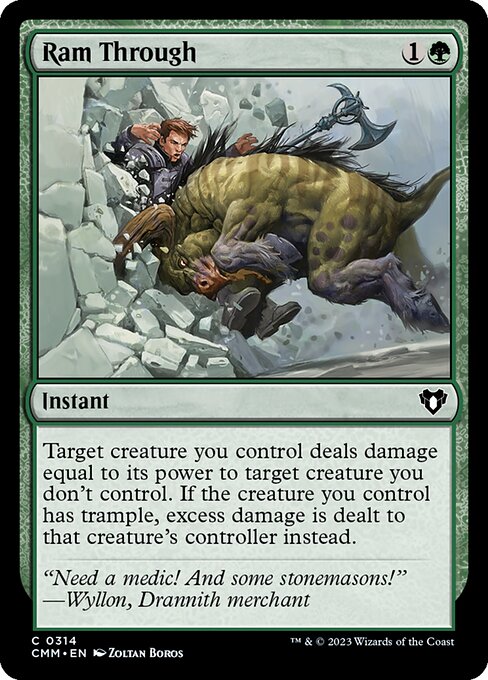 Ram Through (314) [Commander Masters]