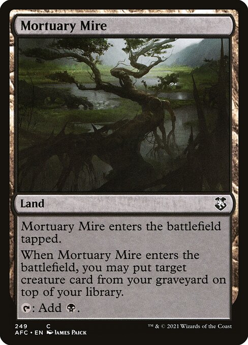 Mortuary Mire (249) [Forgotten Realms Commander]