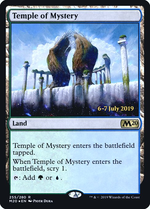 Temple of Mystery (255s) [Core Set 2020 Promos]
