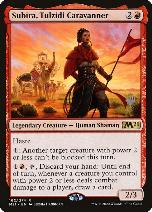 Subira, Tulzidi Caravanner (162p) [Core Set 2021 Promos]