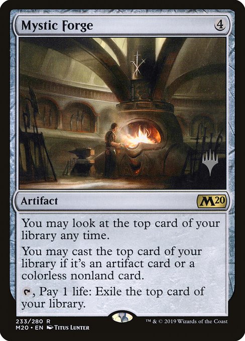 Mystic Forge (233p) [Core Set 2020 Promos]