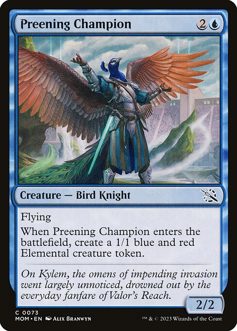 Preening Champion (73) [March of the Machine]
