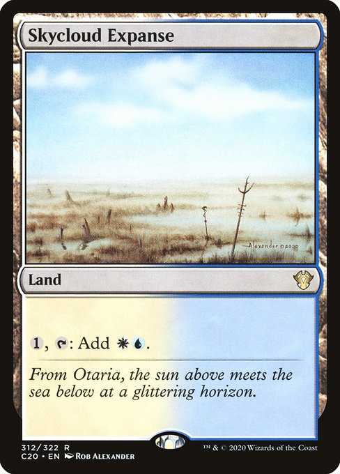 Skycloud Expanse (312) [Commander 2020]