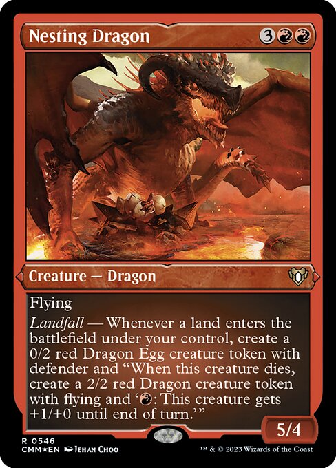 Nesting Dragon (546) [Commander Masters]
