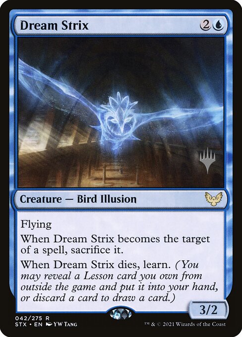 Dream Strix (42p) [Strixhaven: School of Mages Promos]